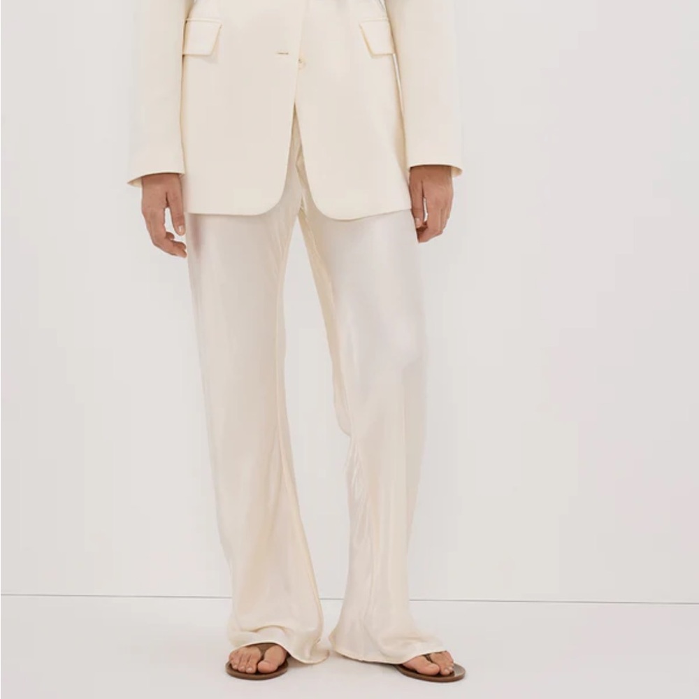 DISSH Myka Cream Satin Pant | Size 6